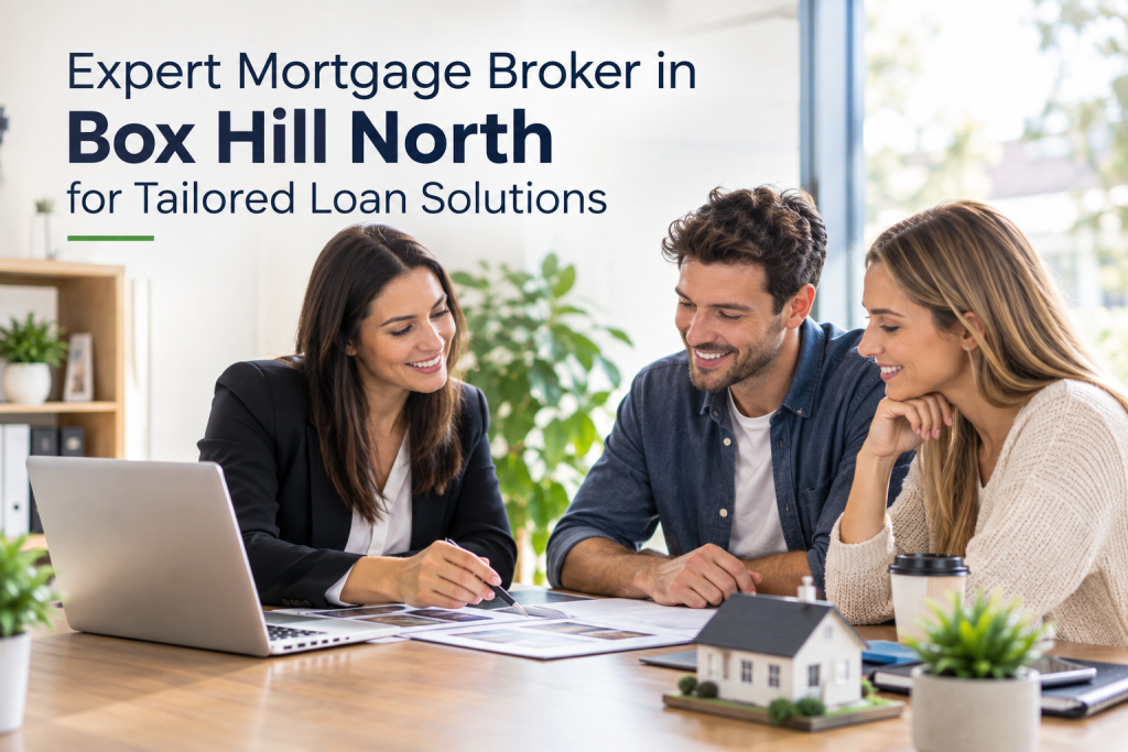 Mortgage broker advising couple on tailored loan solutions Mortgage broker advising couple on tailored loan solutions